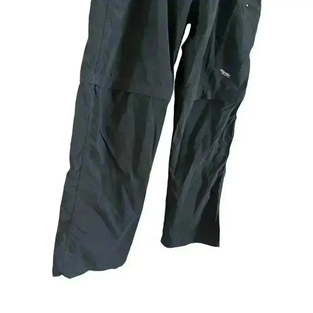 Wrangler Men’s All Terrain Convertible Cargo Pants Black Size 34 X 30 Hiking - Picture 2 of 6